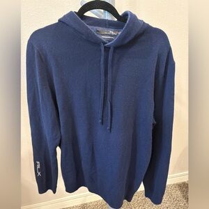 RLX Ralph Lauren Washable Cashmere Hooded Sweater Men’s Medium